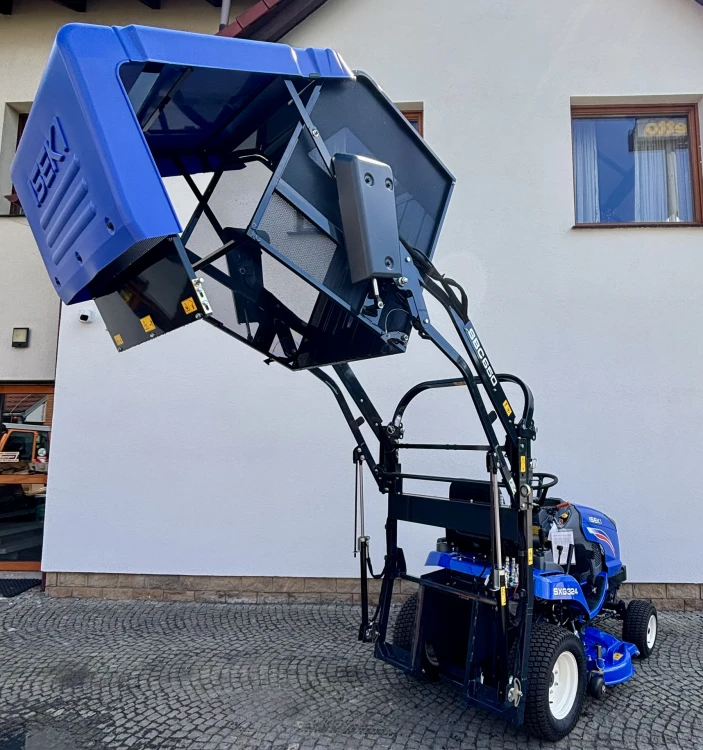 Kosiarka traktorek ISEKI SXG 324 ECO (wysoki wysyp z koszem 650l)