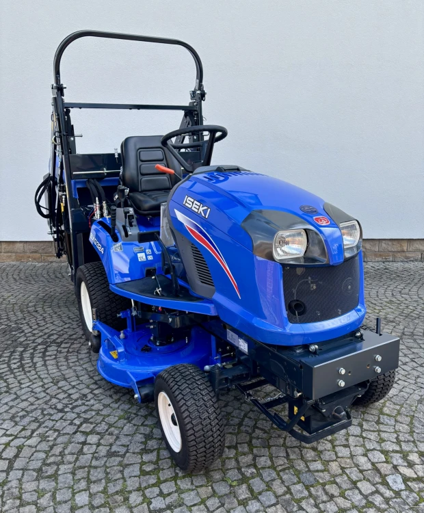 Kosiarka traktorek ISEKI SXG 324 ECO (wysoki wysyp z koszem 650l)