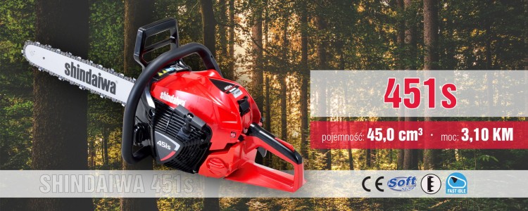 Pilarka spalinowa Shindaiwa 451s