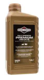 Olej Briggs & Stratton do kosiarek 5W30 Premium LongLife Syntetyk 1L