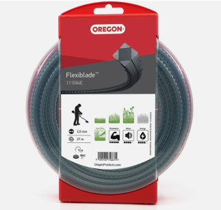 Żyłka tnąca Oregon Flexiblade 111084E - średnica 3,5mm, długość 27m