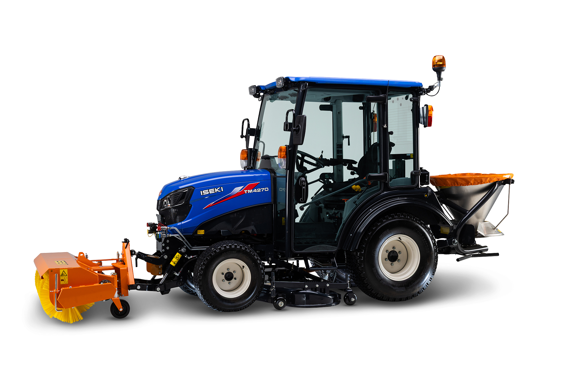 Iseki TM4250 - kompaktowy ciągnik komunalny